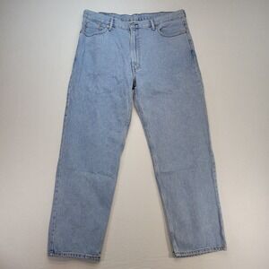 Levis 550 Jeans‎ Mens 42x32 Blue Relaxed Straight Tapered Mid Rise Denim